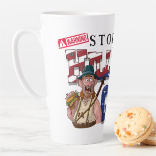 Tasse Latte Fun Hill Billy Grill Danemark Latte Mug!