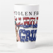 Tasse Latte Fun Hill Billy Grill Danemark Latte Mug! (Devant)