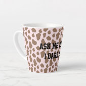 Tasse Latte Fun Sarcastic quote for teachers (Angle gauche)