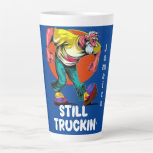 Tasse Latte Fun Still Truckin'