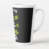 Tasse Latte Funny Allotissement jardinage (Droite)