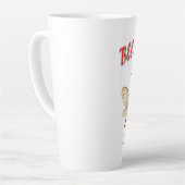 Tasse Latte Funny Bee Pun Valentine  (Angle gauche)