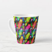 Tasse Latte Funny Cats Motif-54578 (Angle gauche)