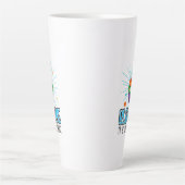 Tasse Latte Funny Cupcake Candle Blow Me It's My Birthday  (Devant)