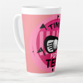 Tasse Latte Funny Femme Golfers Pros Fanatics de golf (Angle gauche)