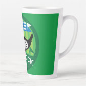 Tasse Latte Funny Femme Golfers Pros Fanatics de golf (Droite)