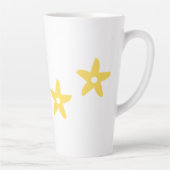 Tasse Latte Funny Flowef (Droite)