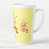 Tasse Latte Funny Pêche Fille Sirène Thunder_Cove (Droite)