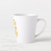 Tasse Latte Funny "Sweet Like Honey" Bumblebee (Droite)