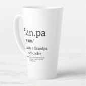 Tasse Latte Funpa Comme Un Grand-Père Seulement Glacière (Angle gauche)