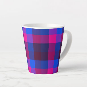 Tasse Latte Fusion de mosaïque néon
