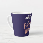 Tasse Latte Future femme amour oiseaux   (Angle gauche)