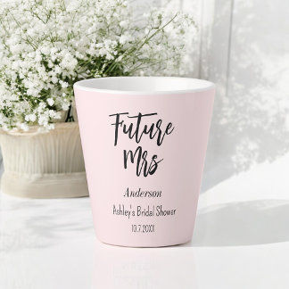 Tasse Latte Future Mme Rose Pâle 