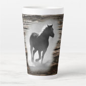 Tasse Latte Galloping de Wild Horse (Devant)
