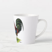 Tasse Latte Gamefowl Pair (Droite)