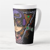 Tasse Latte Gamer Boy (Angle droit)