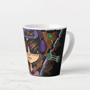 Tasse Latte Gamer Boy