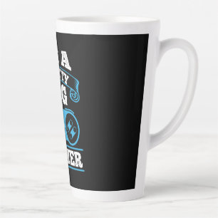 Tasse Latte Gamer Gift Je Suis Un Plutôt Grand Gamer
