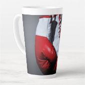 Tasse Latte Gants de boxe  (Angle gauche)