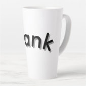 Tasse Latte Garçons Appelés Frank, (Angle droit)
