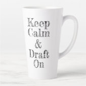 Tasse Latte Garder le Brouillon calme allumé (Droite)