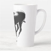 Tasse Latte Gardien d'automne en encre (Droite)