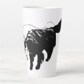 Tasse Latte Gardiens du chemin d'octobre (Devant)
