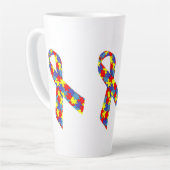 Tasse Latte Garrafa de Água (500ml) laço (Angle gauche)