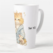 Tasse Latte gato modelo (Angle droit)