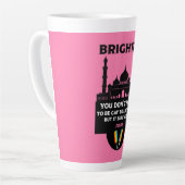 Tasse Latte Gay pride Brighton (Angle gauche)