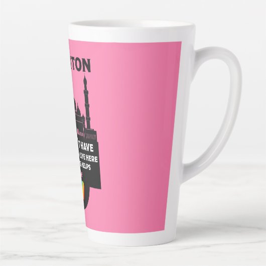 Tasse Latte Gay pride Brighton (Droite)