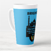 Tasse Latte Gay pride Brighton (Angle gauche)