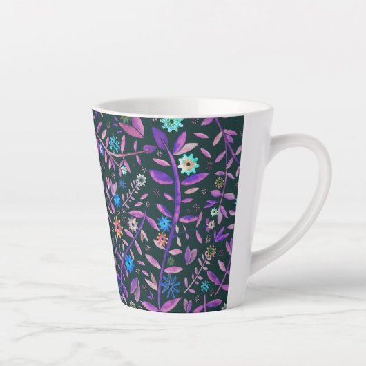 Tasse Latte Gear Flower (Droite)
