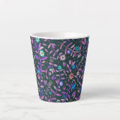 Tasse Latte Gear Flower (Devant)