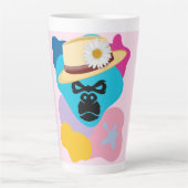 Tasse Latte Gel Mousepad (Devant)