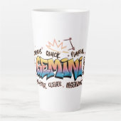Tasse Latte Gemini Zodiac  Graffiti  (Devant)
