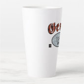 Tasse Latte Gen X (Génération X année 1968) (Devant)