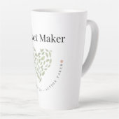 Tasse Latte Générateur d'impact - Musique PCAT (Angle droit)