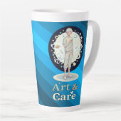 Tasse Latte Gentle Anime Doctor Art (Angle droit)