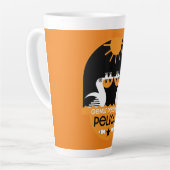 Tasse Latte Genus Pelecanus Bird Art (Angle gauche)