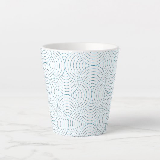 Tasse Latte geometric #2 (Devant)