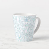 Tasse Latte géométrique #2 (Angle droit)