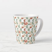 Tasse Latte Géométrique scandinave (Angle droit)