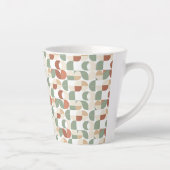 Tasse Latte Géométrique scandinave (Droite)