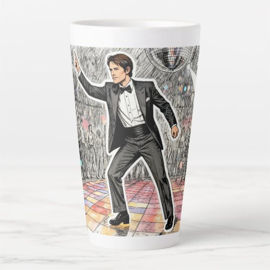 Tasse Latte George Hamilton (Resident evil outbreak) (Devant)
