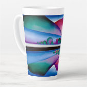 Tasse Latte Georgia O'Keeffe, Lake George Reflection (1921) (Angle gauche)
