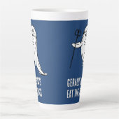 Tasse Latte Gerald dit Mangez les Riches (Devant)