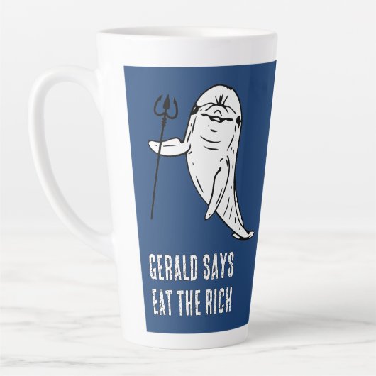 Tasse Latte Gerald dit Mangez les Riches (Gauche)