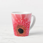 Tasse Latte Gerbera Daisy (Angle droit)