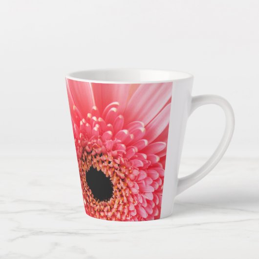 Tasse Latte Gerbera Daisy (Droite)